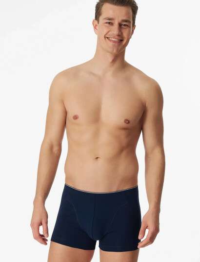 Schiesser Shorts - Blue - L