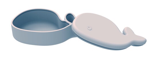 FILIBABBA Christian the Whale Snackbox Pearl Blue FI-03067 FILIBABBA Christian the Whale Snackbox Pearl Blue FI-03067