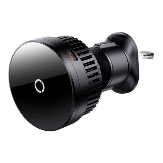 Baseus MagPro 15W Magnetisk Bilholder med Trådløs Lading - Svart Baseus MagPro 15W Magnetisk Bilholder med Trådløs Lading - Svart