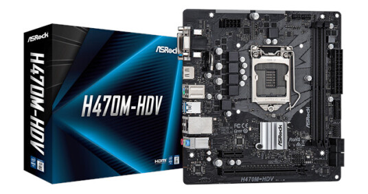 ASRock H470M-HDV - Intel H470 - Intel LGA1200 socket - DDR4 RAM - Micro-ATX ASRock H470M-HDV - Intel H470 - Intel LGA1200 socket - DDR4 RAM - Micro-ATX