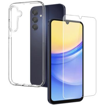 Samsung Galaxy A15 Northjo 2-i-1 Beskyttelsessett Klar