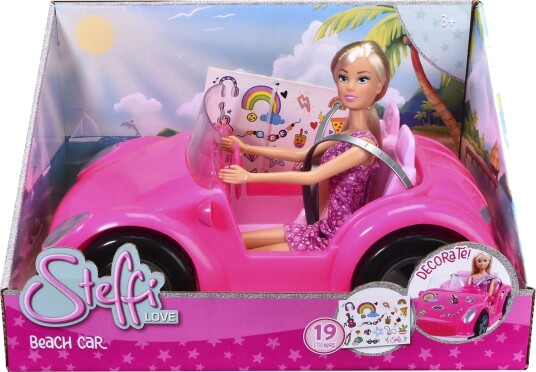 Steffi Love Dukke Med Strandbil
