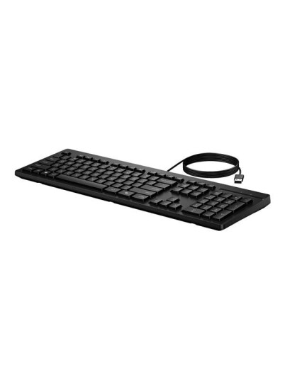 HP 125 G2 Kontortastatur USB Full Size Svart HP 125 G2 Kontortastatur USB Full Size Svart