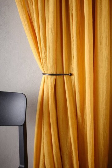 Jotex MONIQUE gardinholdere 2-pk Svart 1065265-32-120 1537841-02-0