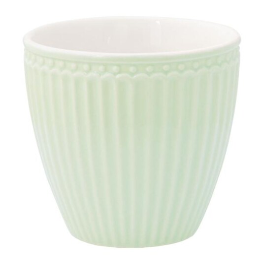 GreenGate Alice latte kopp 35 cl pale green
