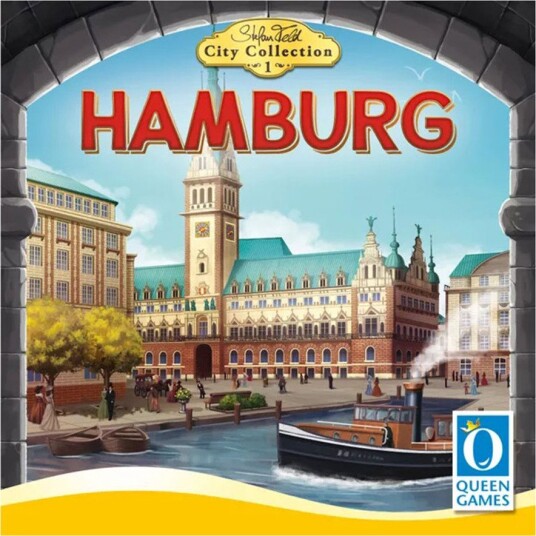Queen Games Hamburg Brettspill Bli Byens Første Borgermester – Engelsk 14+ År