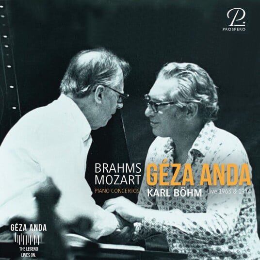 Géza Anda Wiener Philharmoniker Karl Böhm  Brahms / Mozart: Piano Concertos  CD