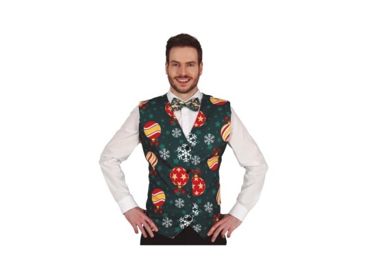 Fiesta Vest Med Julekugler