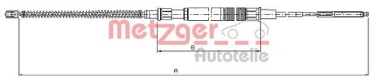 Bremsewire METZGER 10.7409