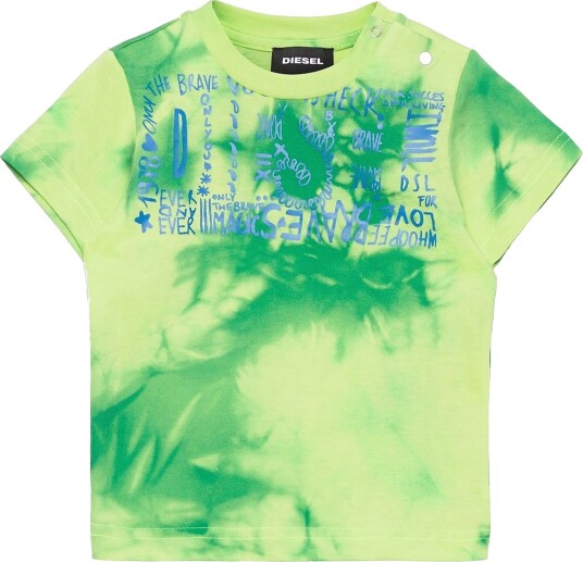 Diesel Timmyb T Shirt Green 74 Diesel Timmyb T Shirt Green 74