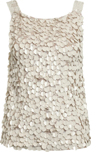 P.a.r.o.s.h. Dame Topper Beige M,