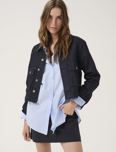 My Essential Wardrobe Tennamw 172 Jacket - Navy - 34