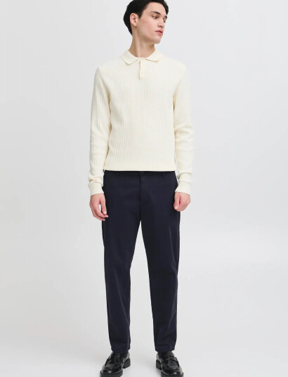 Casual Friday Cfpepe Garment Dyed Pants - Navy - 36 x 32