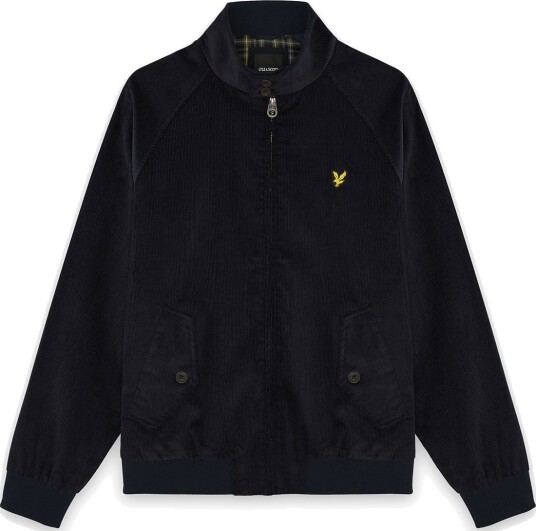 Lyle & Scott Corduroy Harrington Jacket Navy M