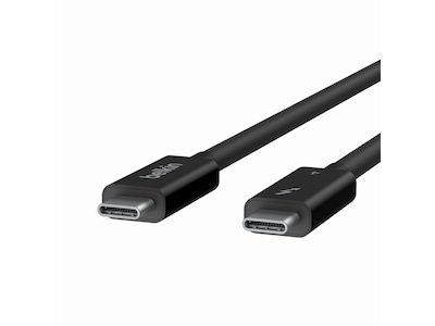 Belkin Thunderbolt 4 Kabel 2m Aktiv USB-C Svart 40 Gbit/s 100W