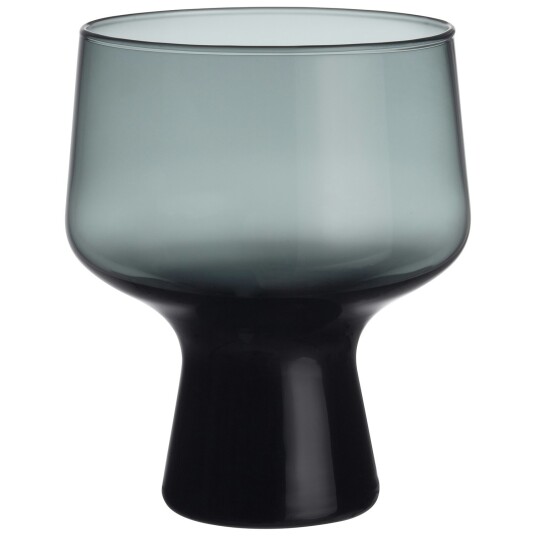 iittala Solare glass på fot 29 cl 2 pakning Stålgrå
