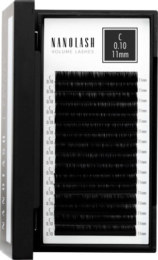 Nanolash Volume Lashes 0.10 C 11 mm Nanolash Volume Lashes 0.10 C 11 mm
