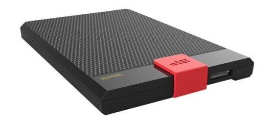 Silicon Power Diamond D30 - Ekstern Harddisk - 1 TB - Rød