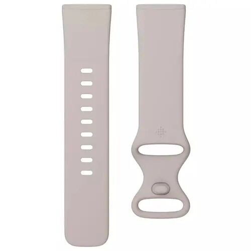 Fitbit Armbånd Large Lunar White - Versa 3/sense Fitbit Armbånd Large Lunar White - Versa 3/sense