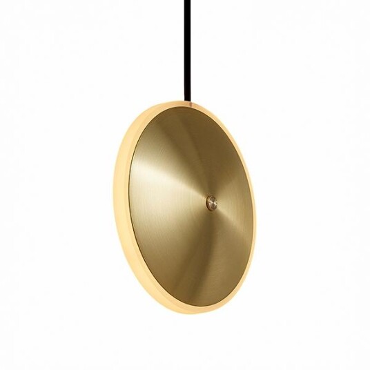 Graypants Chrona Dish 6 Vertikal Taklampe Messing