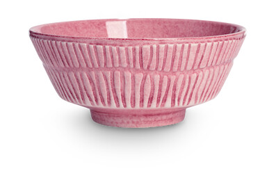 Stripes Skål 50 cl Ø 15 cm Rosa