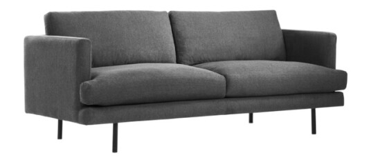Jotex ANTWERPEN sofa 3-seter Mørk grå 1642200-01-136 1605215-01-0