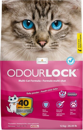 Odourlock Babypudder Kattesand 2 X 12 kg Odourlock Babypudder Kattesand 2 X 12 kg