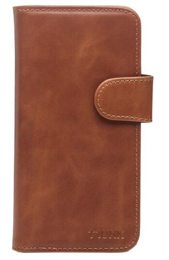 Trunk iPhone 13 Pro Max Trunk 2-i-1 Flip Deksel i Ekte Skinn m. Lommebok - Brun Trunk iPhone 13 Pro Max Trunk 2-i-1 Flip Deksel i Ekte Skinn m. Lommebok - Brun
