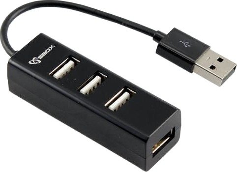 Sbox H-204 Usb 2.0 Usb 2.0 480 Mbit/S Sort Akrylonitril-Butadien-Styren Abs Usb Sbox H-204 Usb 2.0 Usb 2.0 480 Mbit/S Sort Akrylonitril-Butadien-Styren Abs Usb