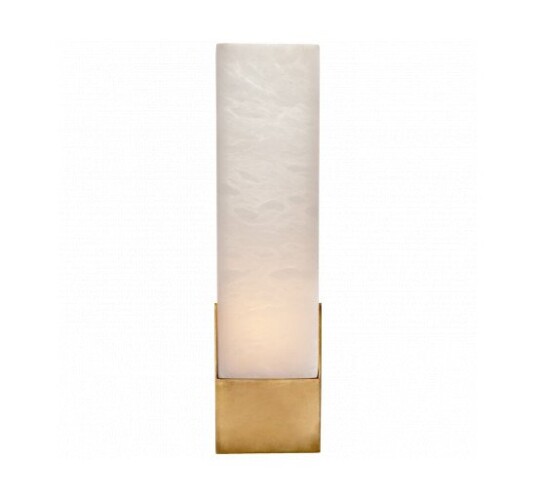 Covet Tall Box Bath Sconce Antique-Burnished Brass Covet Tall Box Bath Sconce Antique-Burnished Brass