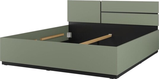 Seng Cross S 180 cm Grønn Svart