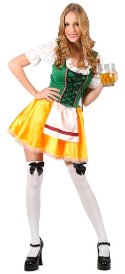Wicked Costumes Ltd Øljente Karnevalskostyme - X-Small
