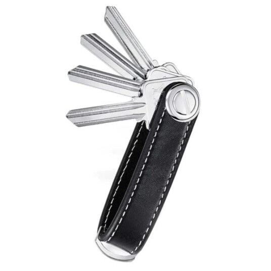 Key Organizer Leather Key Holder Key Ring Black Key Organizer Leather Key Holder Key Ring Black