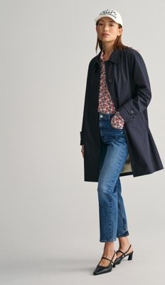 Klassisk Car Coat EVENING BLUE XL