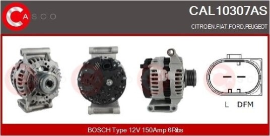 CASCO CAL10307AS Dynamo
