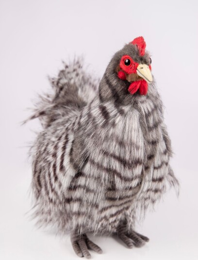 Hansa Creation | Japanese Chicken | Brun/Rød | ca. 30 cm Hansa Creation | Japanese Chicken | Brun/Rød | ca. 30 cm