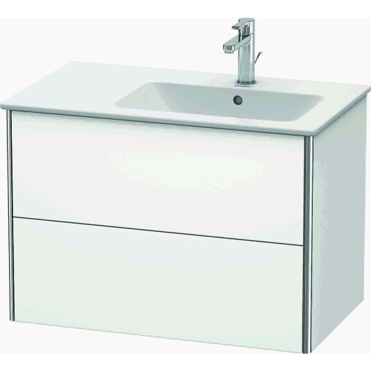 Duravit Xsquare Servantskap m/2 skuffer 810x560x478 mm Hvit Matt