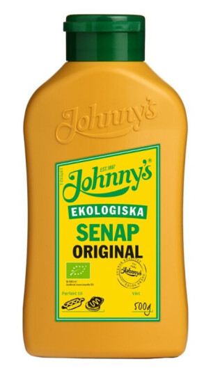 Johnnys Sennep Original Økologisk 500g Johnnys Sennep Original Økologisk 500g