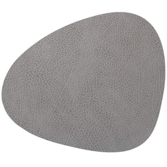 Lind DNA - Curve Hippo spisebrikke L 37x44 cm antrasittgrå