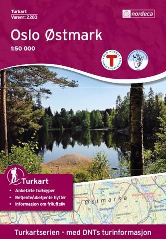 Nordeca Oslo Østmark 1:50 000 Nc Turkart 1:50 000