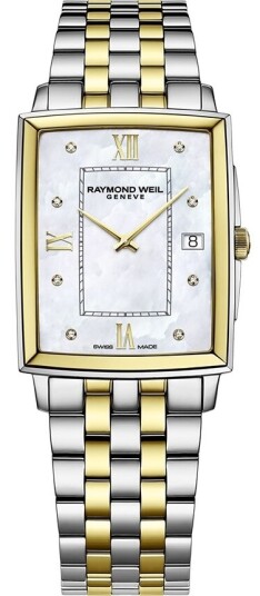 Raymond Weil Herreklokke 5425 STP 00995 Toccata Hvit/Gulltonet stål