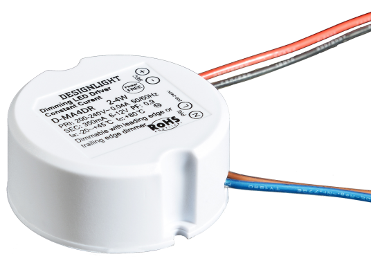 Designlight D MA4DR2 Driver 2 4 W dimbar Belysning