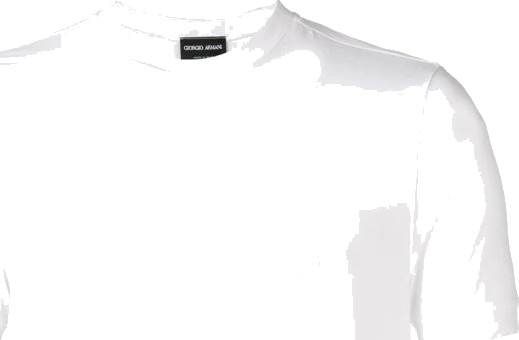 Giorgio Armani Herre Topper Hvit L,