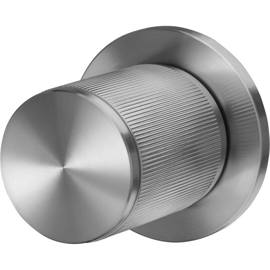 Buster + Punch Door Knob Fixed Double Sided Linear Steel
