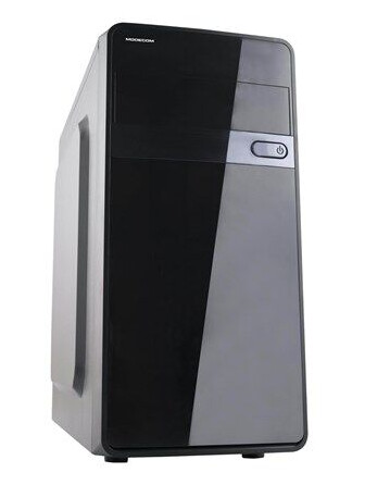 MODECOM MINI TREND AIR - Kabinett - Tower - Svart MODECOM MINI TREND AIR - Kabinett - Tower - Svart