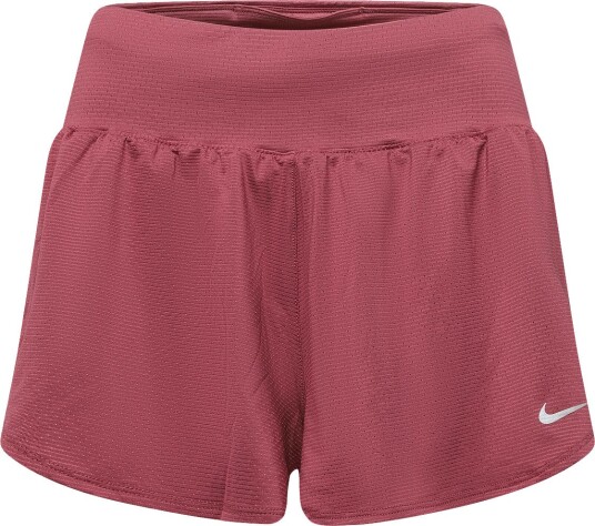 Nike W Nk Tempo Flw Msh Df 2N1 Shrt PINK SMOKE/REFLECTIVE SILV L