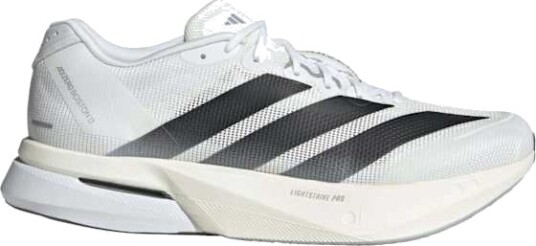 Adidas Men"s Adizero Boston 13 Cloud White / Core Black / Dash Grey 42