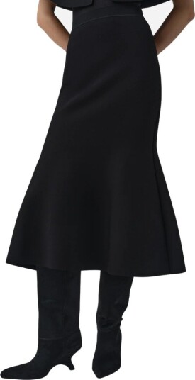 Simkhai Zev midi skirt L sort dame Simkhai Zev midi skirt L sort dame