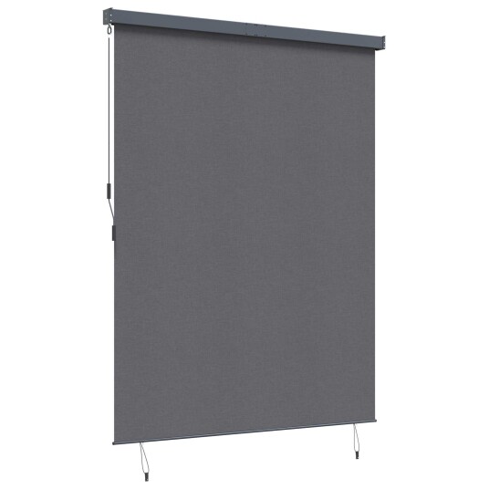 Utendørs Rullegardin Striped Antrasitt 200 x 250 cm stoff
