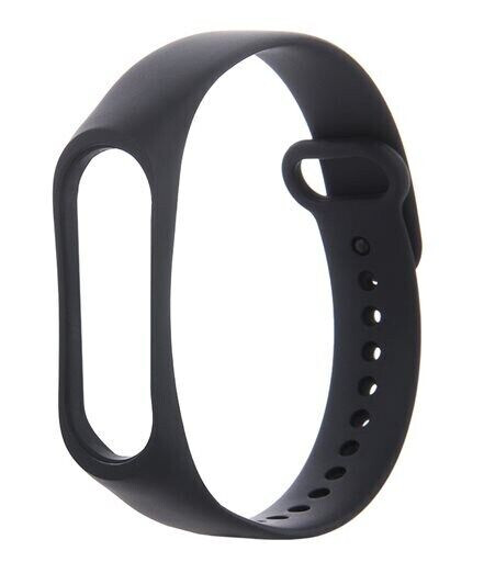 Silikonarmbånd for Xiaomi Mi Band 8 - Svart